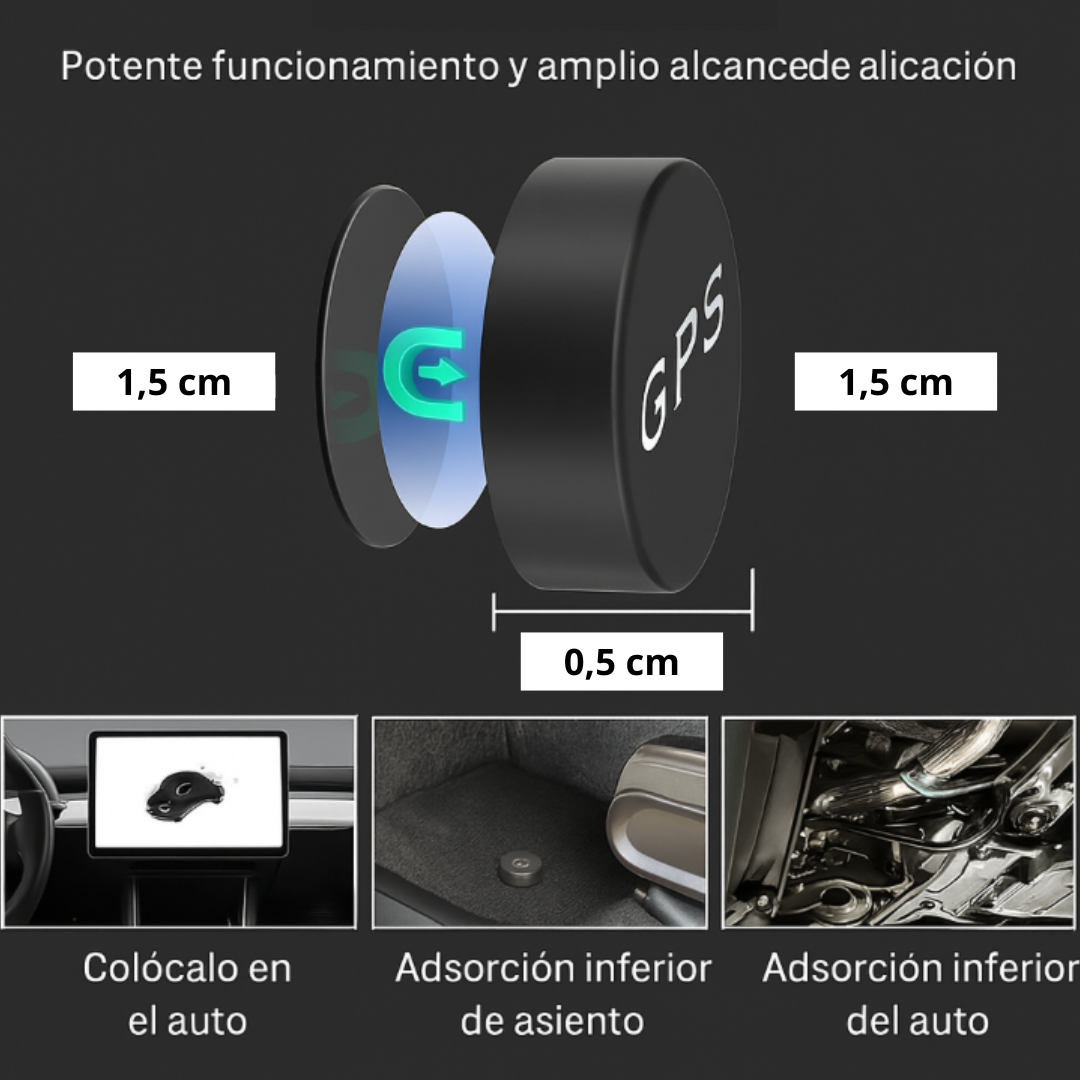 Mini Rastreador GPS magnético. 1 + 1 GRATIS