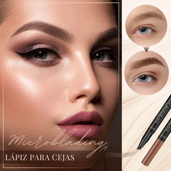 Lápiz de cejas Microblading de 4 puntas®
