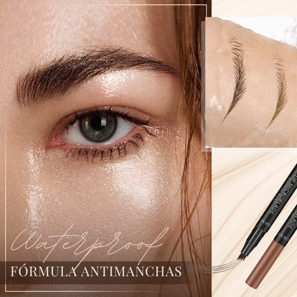 Lápiz de cejas Microblading de 4 puntas®
