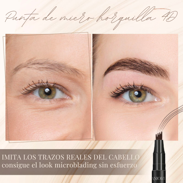 Lápiz de cejas Microblading de 4 puntas®