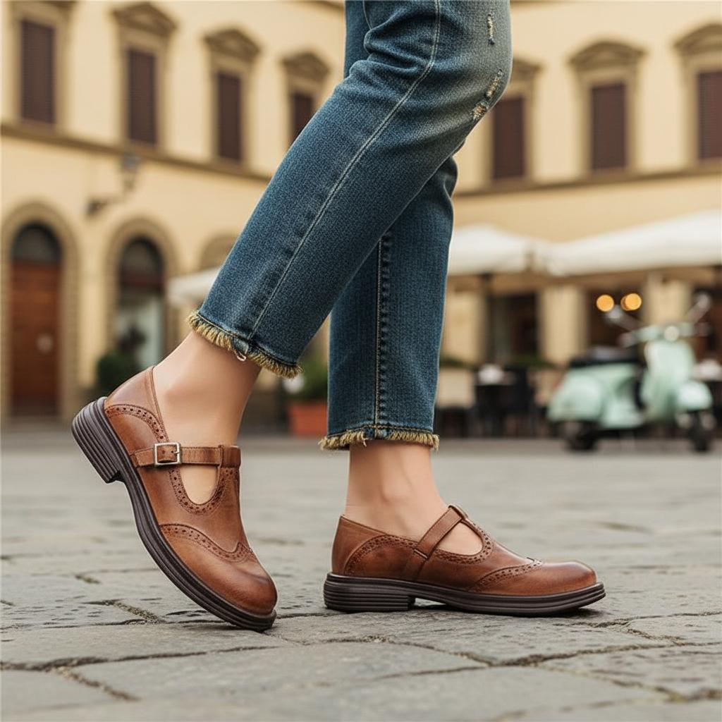Giulia | Zapatos de verano de piel