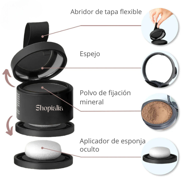 Maquillaje para canas y las imperfecciones capilares™