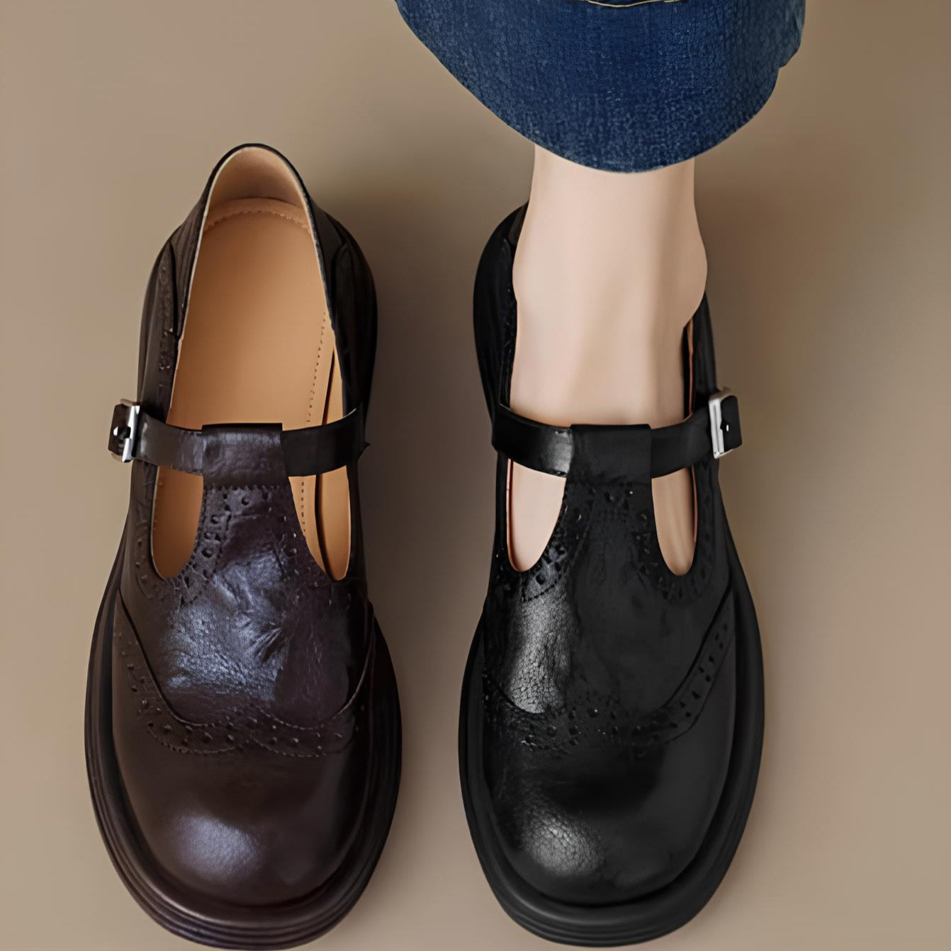 Giulia | Zapatos de verano de piel