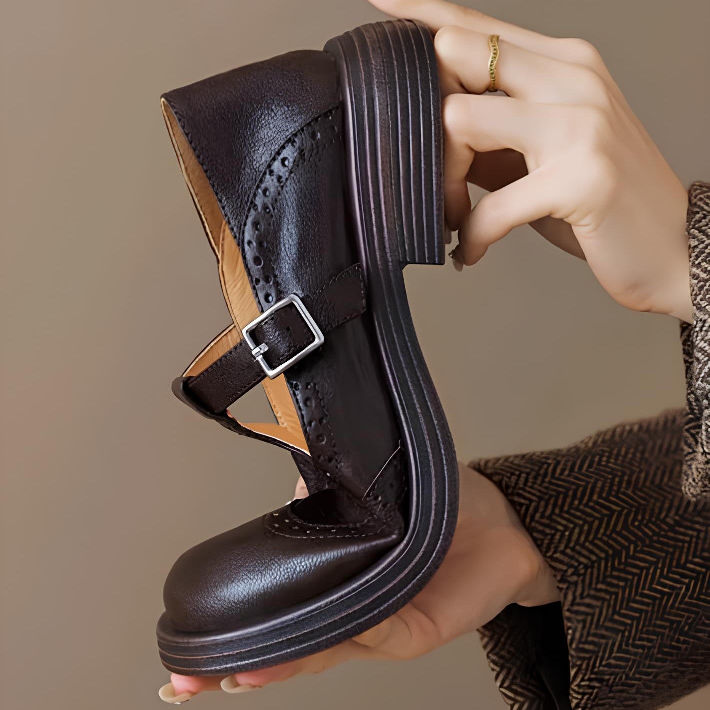 Giulia | Zapatos de verano de piel