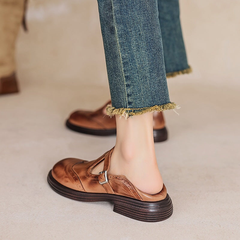 Giulia | Zapatos de verano de piel
