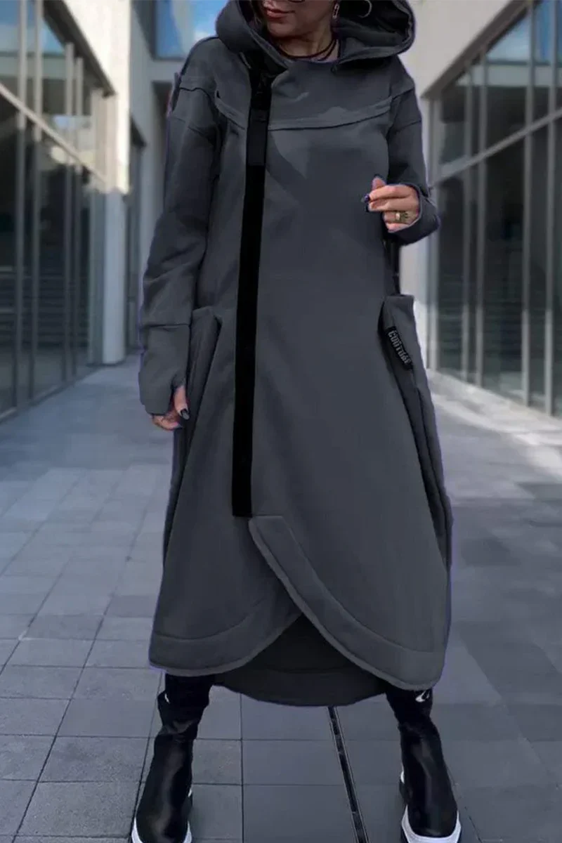 MANA™ | Sudadera larga con cremallera en tejido ligero y transpirable