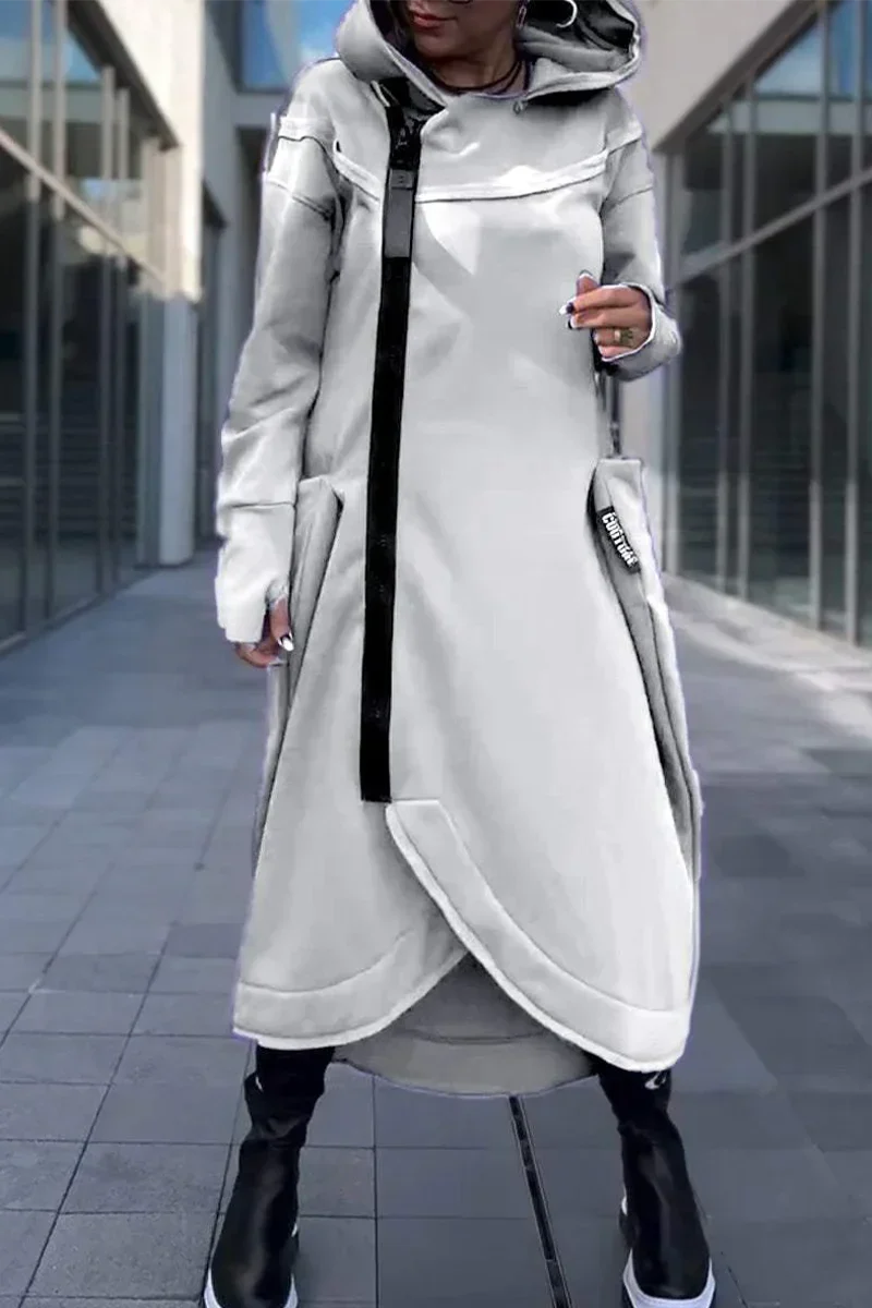 MANA™ | Sudadera larga con cremallera en tejido ligero y transpirable