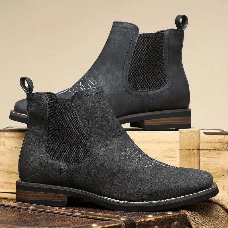 Hermes | Botas Chelsea de Ante Elegantes