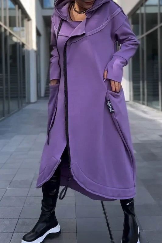 MANA™ | Sudadera larga con cremallera en tejido ligero y transpirable