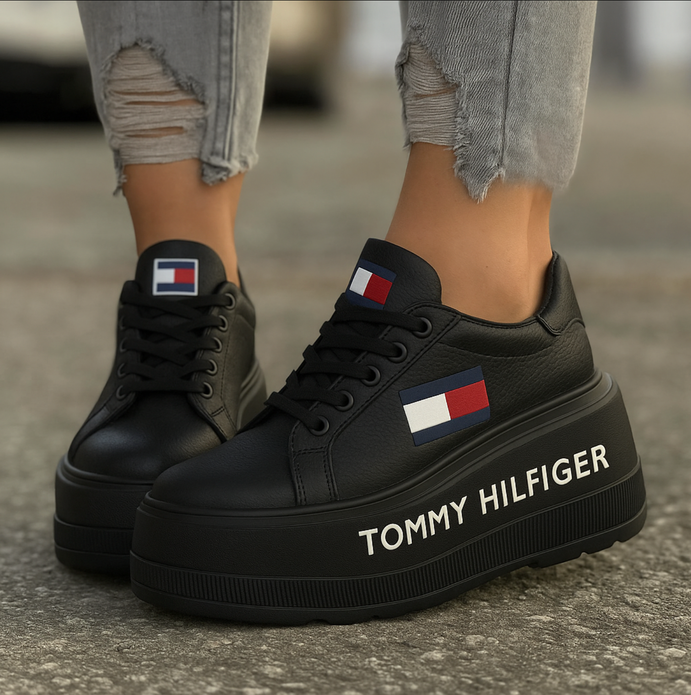 Zapatos de mujer con plataforma (4 cm)