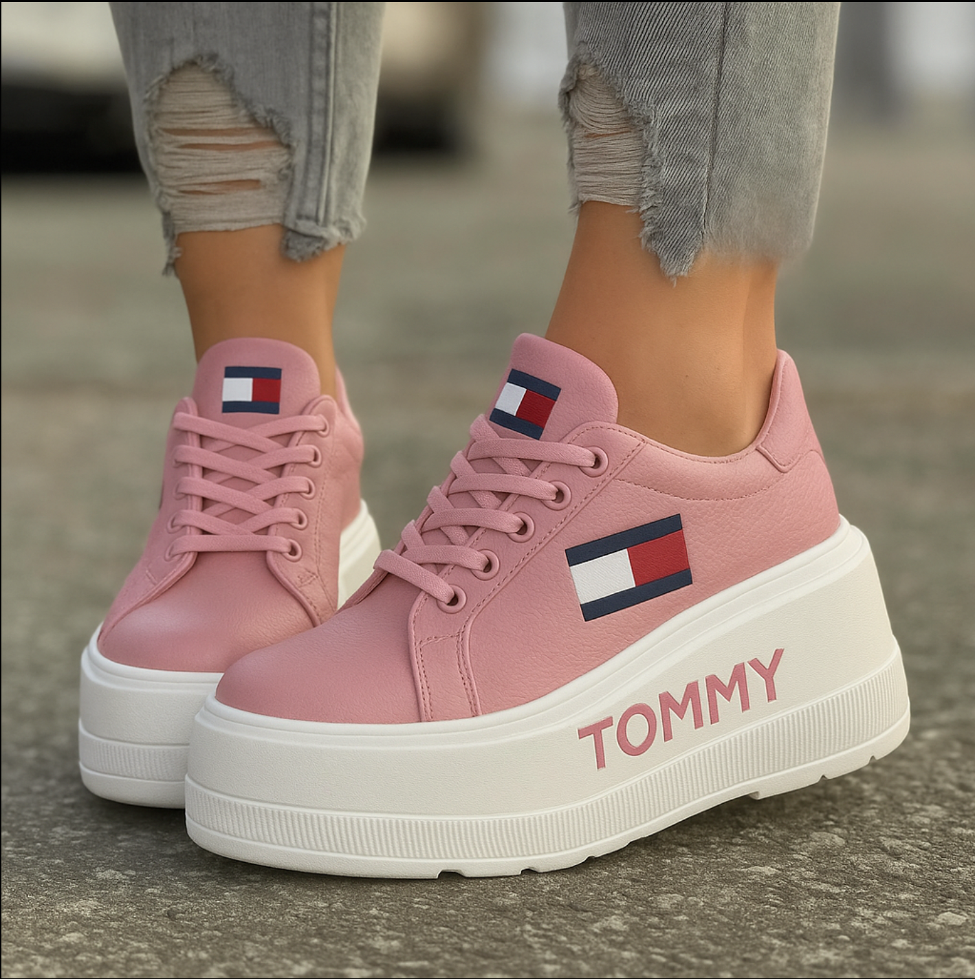 Zapatos de mujer con plataforma (4 cm)