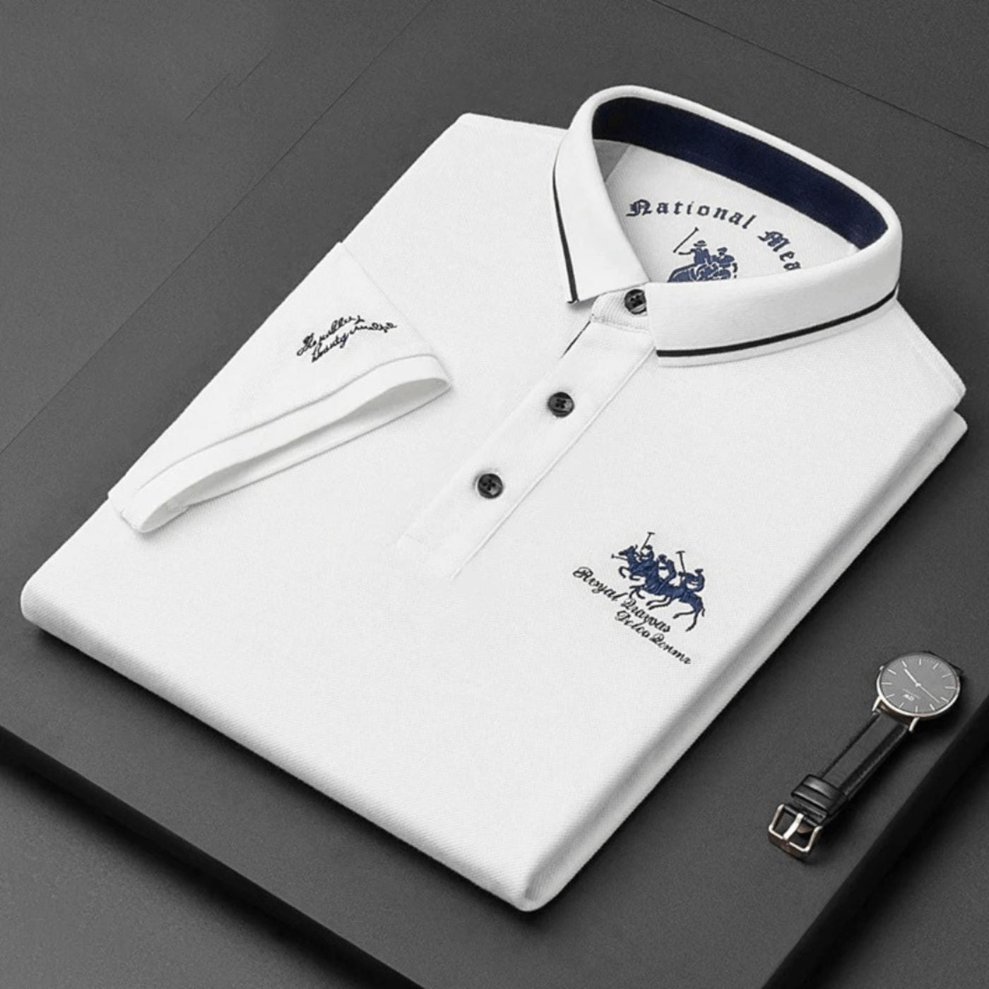 Polo hombre de lujo