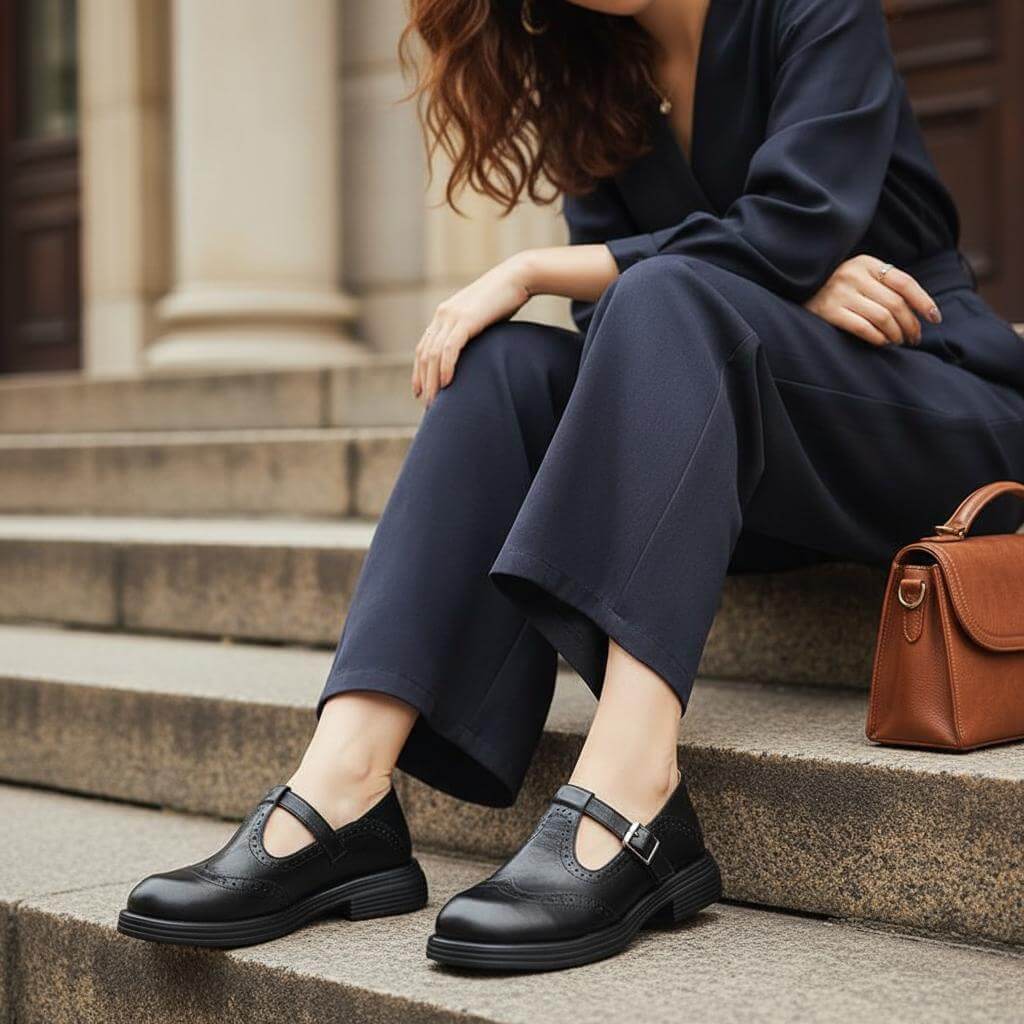 Giulia | Zapatos de verano de piel