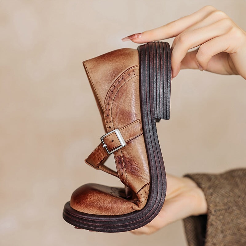 Giulia | Zapatos de verano de piel